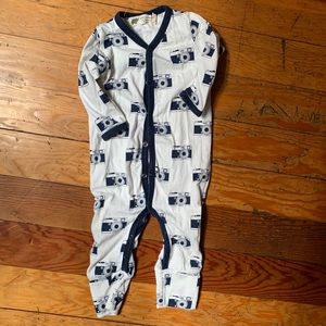 Monica + Andy camera onesie, 3-6 months